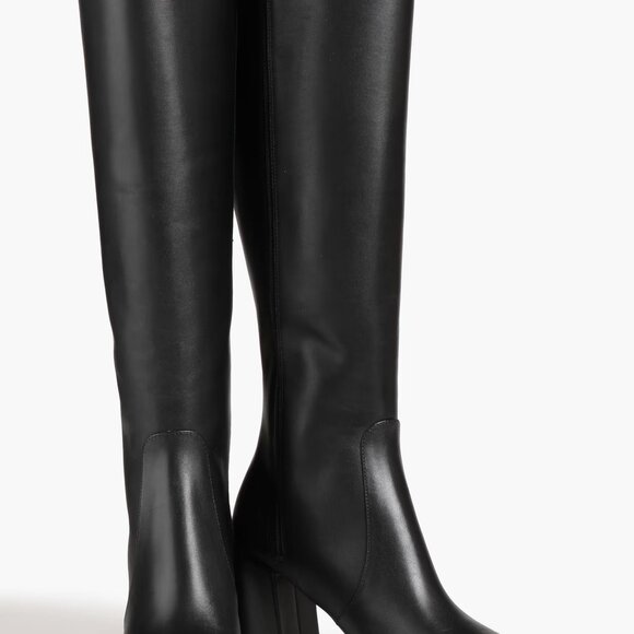 STUART WEITZMAN Avenue 85 leather knee boots BRAND NEW main image 2